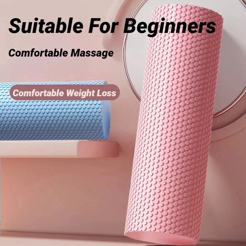 Pilates Yoga Equipment - ลูกกลิ้งโยคะโฟม EVA ทรงหกเหลี่ยม ขนาด 10 ซม.