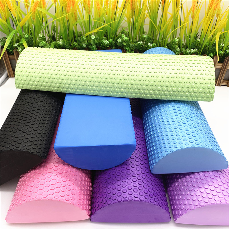 Pilates Yoga Equipment - 30/45 ซม.ครึ่งรอบ EVA นวดโฟม Roller โยคะพิลาทิสฟิตเนสอุปกรณ์