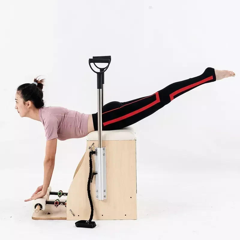 Pilates Yoga Equipment - อุปกรณ์ฝึกโยคะระดับมืออาชีพ เครื่องออกกำลังกาย เก้าอี้พิลาทิสไม้เมเปิล เก้าอี้วันด้า