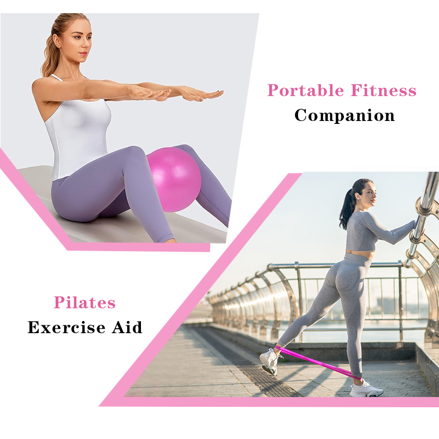 ชุดอุปกรณ์พิลาทิสสำหรับผู้หญิง - Pilates Yoga Logo บทวิจารณ์และราคา