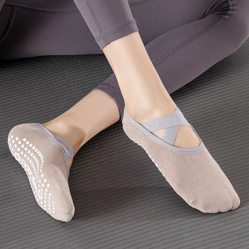 ถุงเท้าโยคะสำหรับผู้หญิงมืออาช - Pilates Yoga Origin บทวิจารณ์และราคา