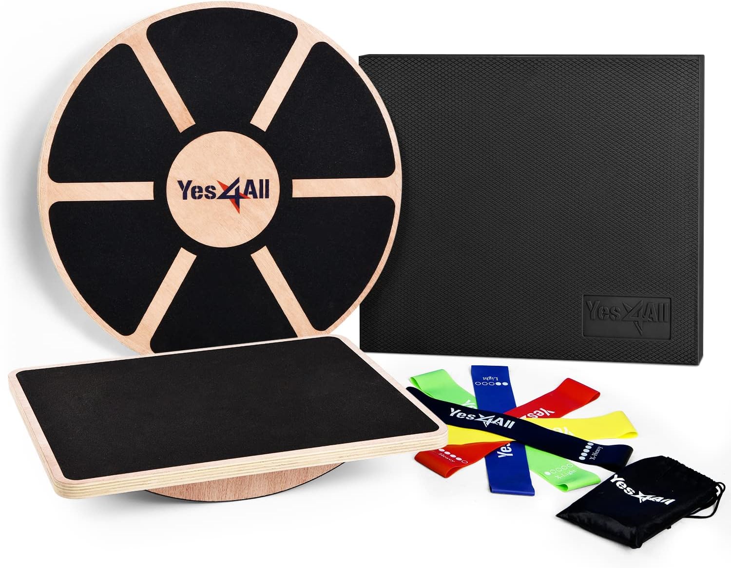 กระดานไม้เอนกประสงค์สำหรับการเ - Balance Board Wobble บทวิจารณ์และราคา
