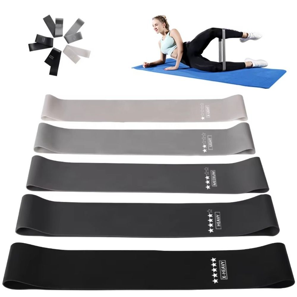 ยางยืดออกกำลังกาย TPE 5 ชิ้น ส - Pilates Yoga Sport บทวิจารณ์และราคา