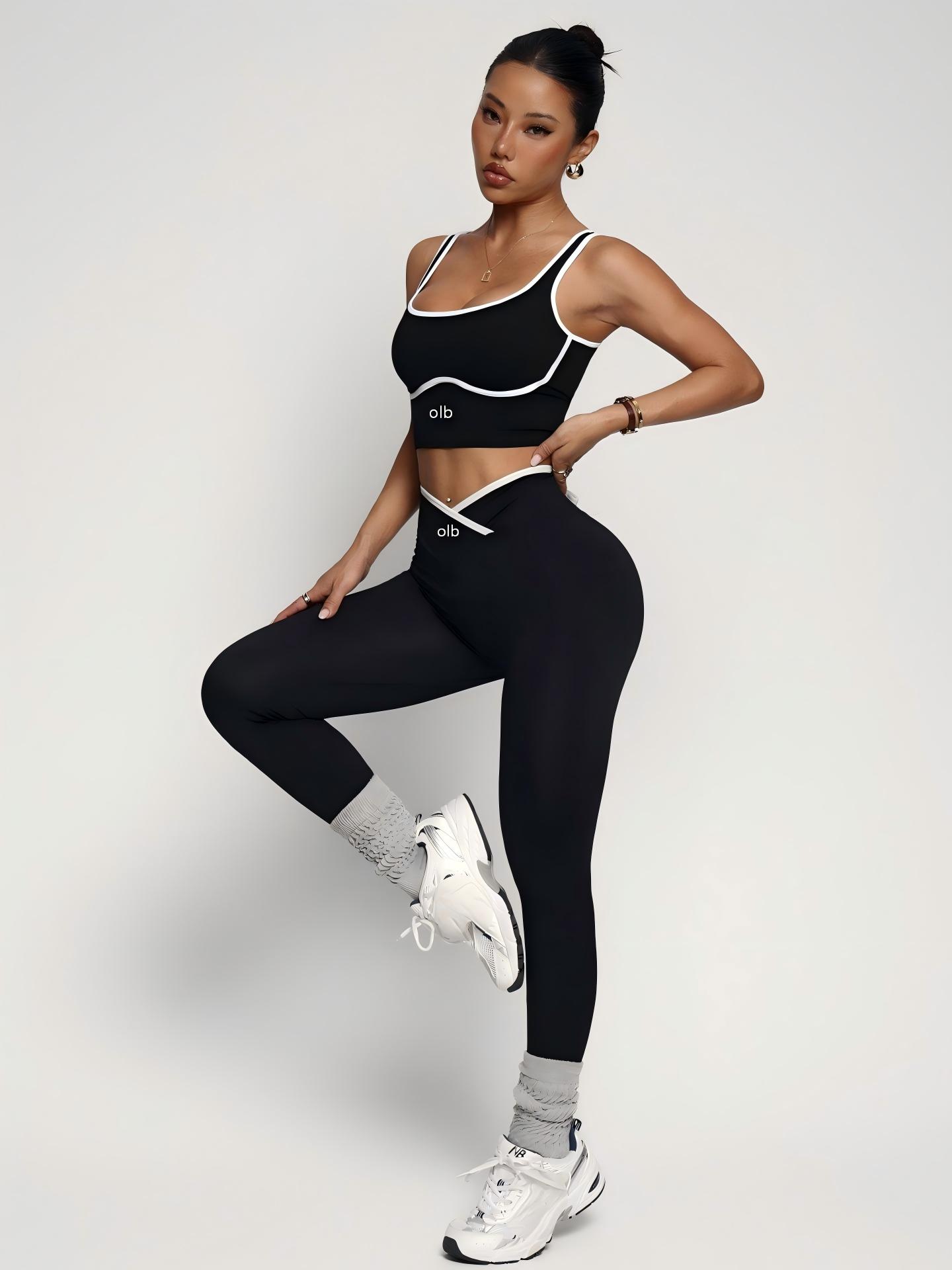 ชุดออกกำลังกาย 2 ชิ้น ประกอบด้ - Pilates Yoga Outfit บทวิจารณ์และราคา