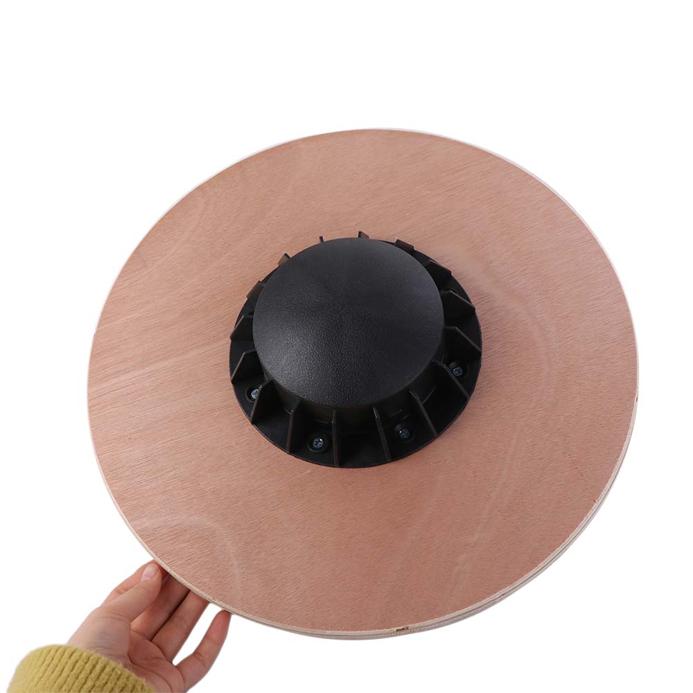 แผ่นฝึกสมดุลทรงกลมทำจากไม้ ป้อ - Balance Board Wobble บทวิจารณ์และราคา