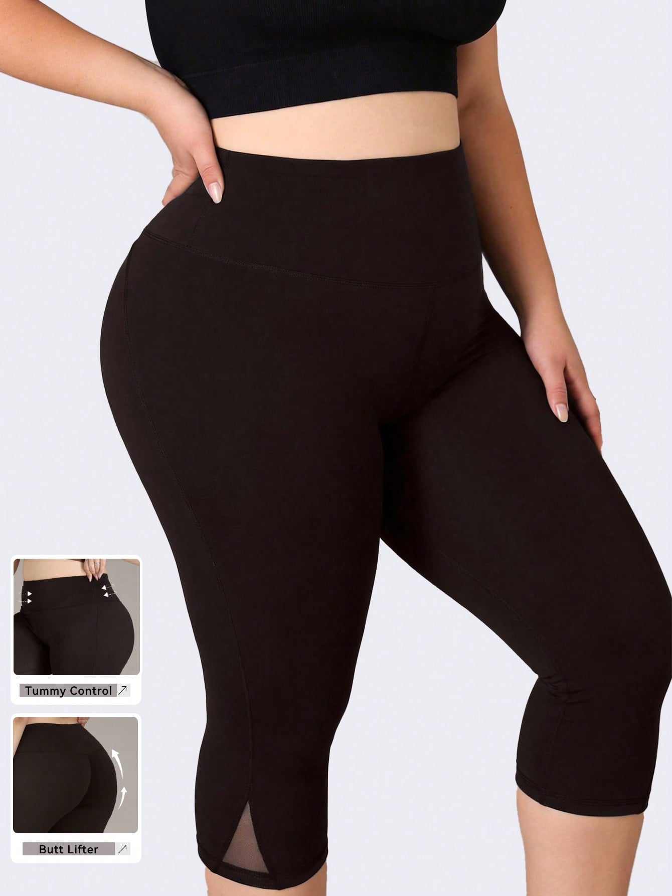 เลกกิ้งออกกำลังกายไซส์ใหญ่สำหร - Pilates Yoga Outfit บทวิจารณ์และราคา
