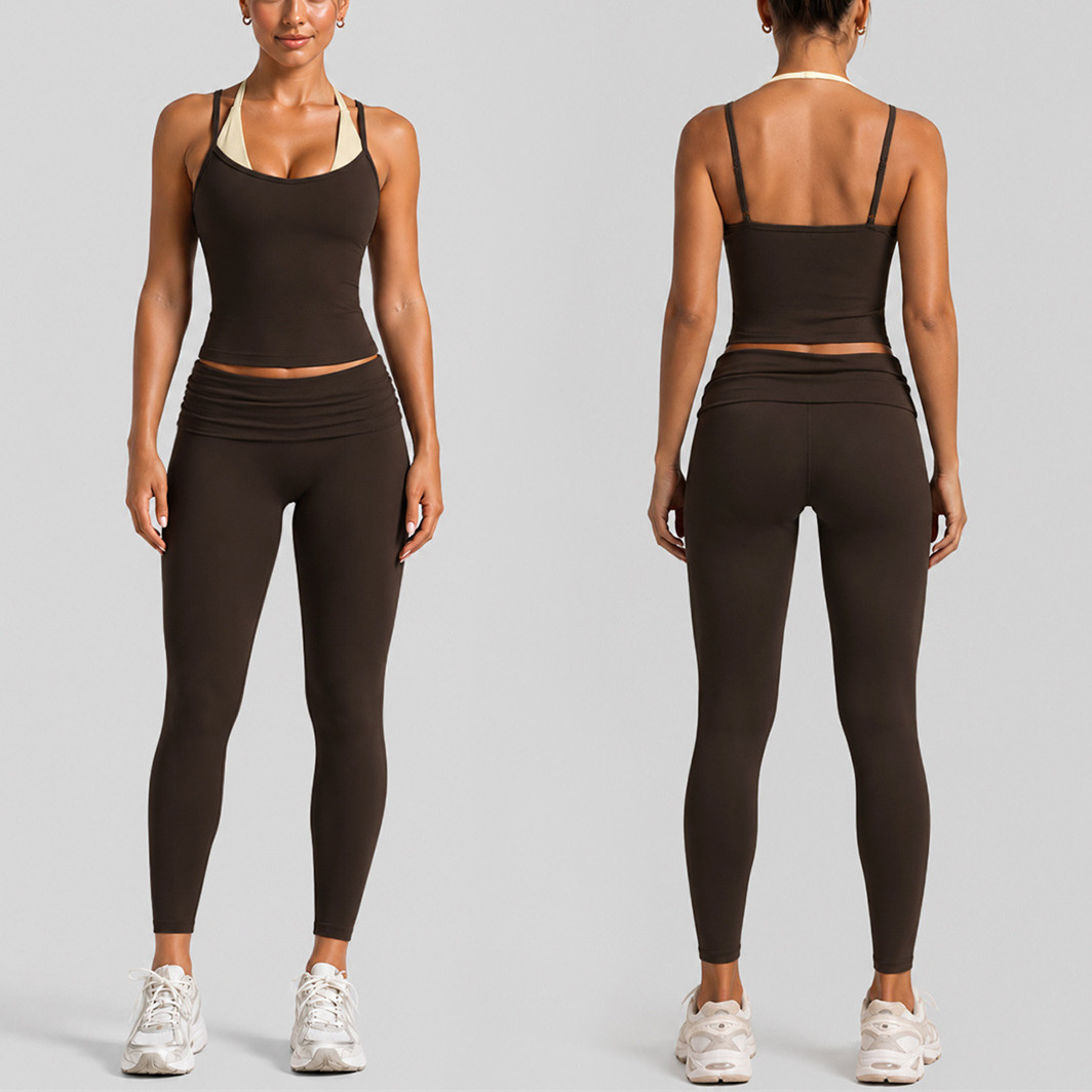 เสื้อชั้นในโยคะแบบมีฟองน้ำสำหร - Pilates Yoga Outfit บทวิจารณ์และราคา