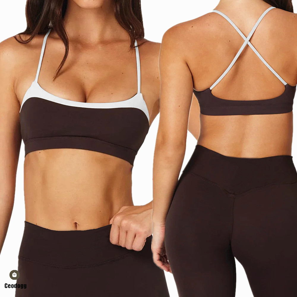 แพดโยคะบราสำหรับผู้หญิงกางเกงว - Pilates Yoga Outfit บทวิจารณ์และราคา