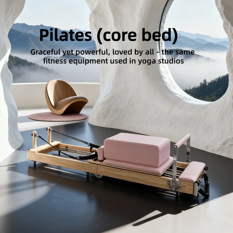 เตียงพิลาทิสแบบพับได้ ทำจากไม้ - Pilates Yoga Equipment บทวิจารณ์และราคา