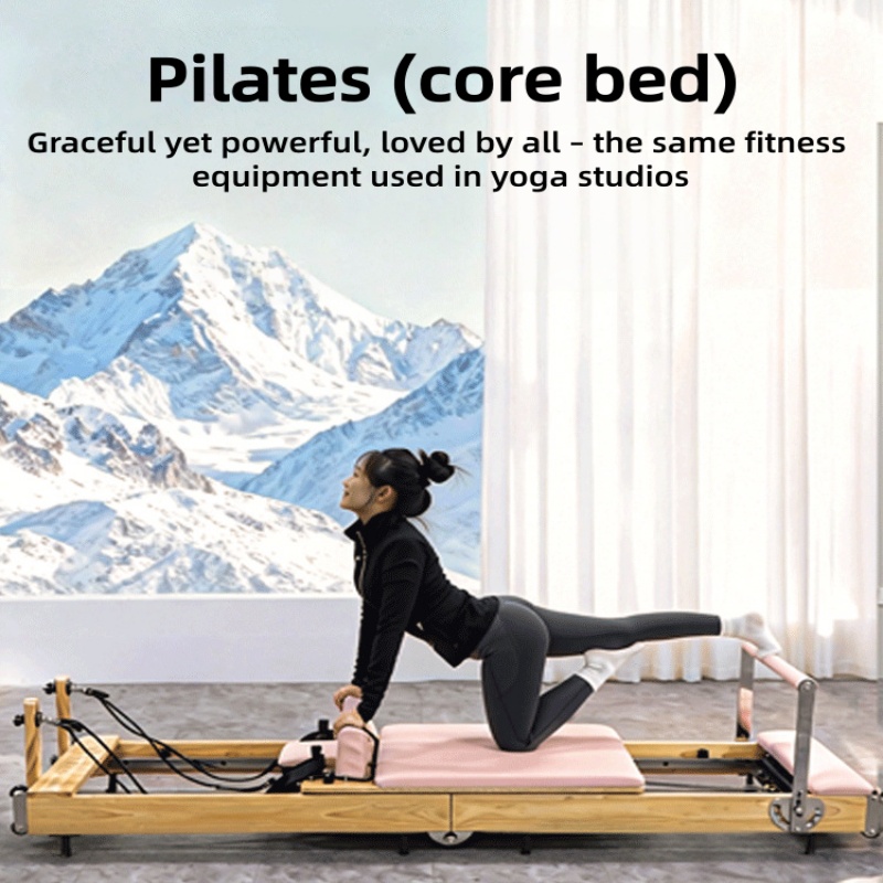 เตียงพิลาทิสแบบพับได้ ทำจากไม้ - Pilates Yoga Equipment บทวิจารณ์และราคา