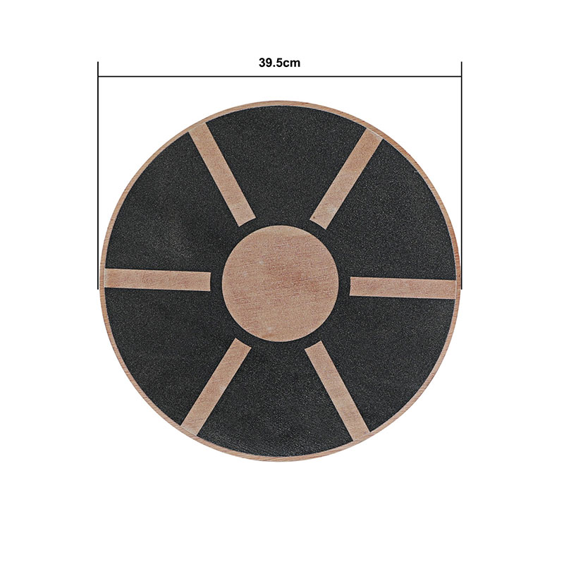 กระดานโยคะทรงกลมไม้หมุนได้ คุณ - Balance Board Wobble บทวิจารณ์และราคา